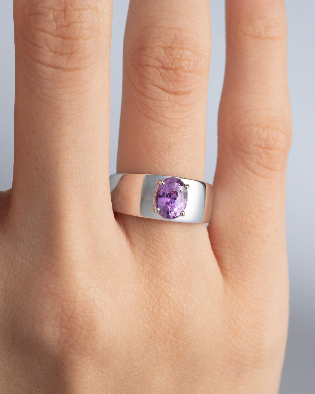 Bague Saphir Rose