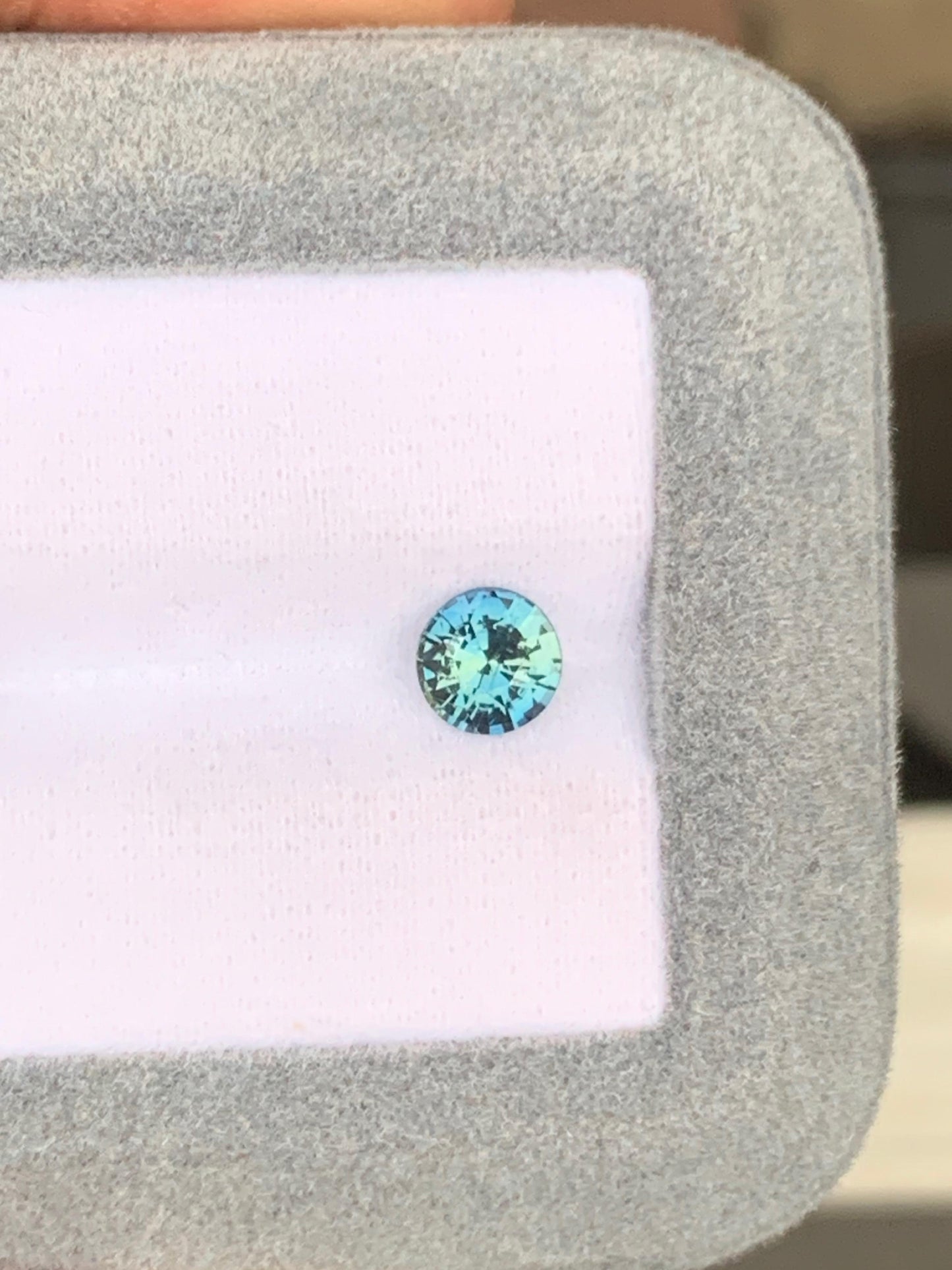 Saphir Teal de Madagascar