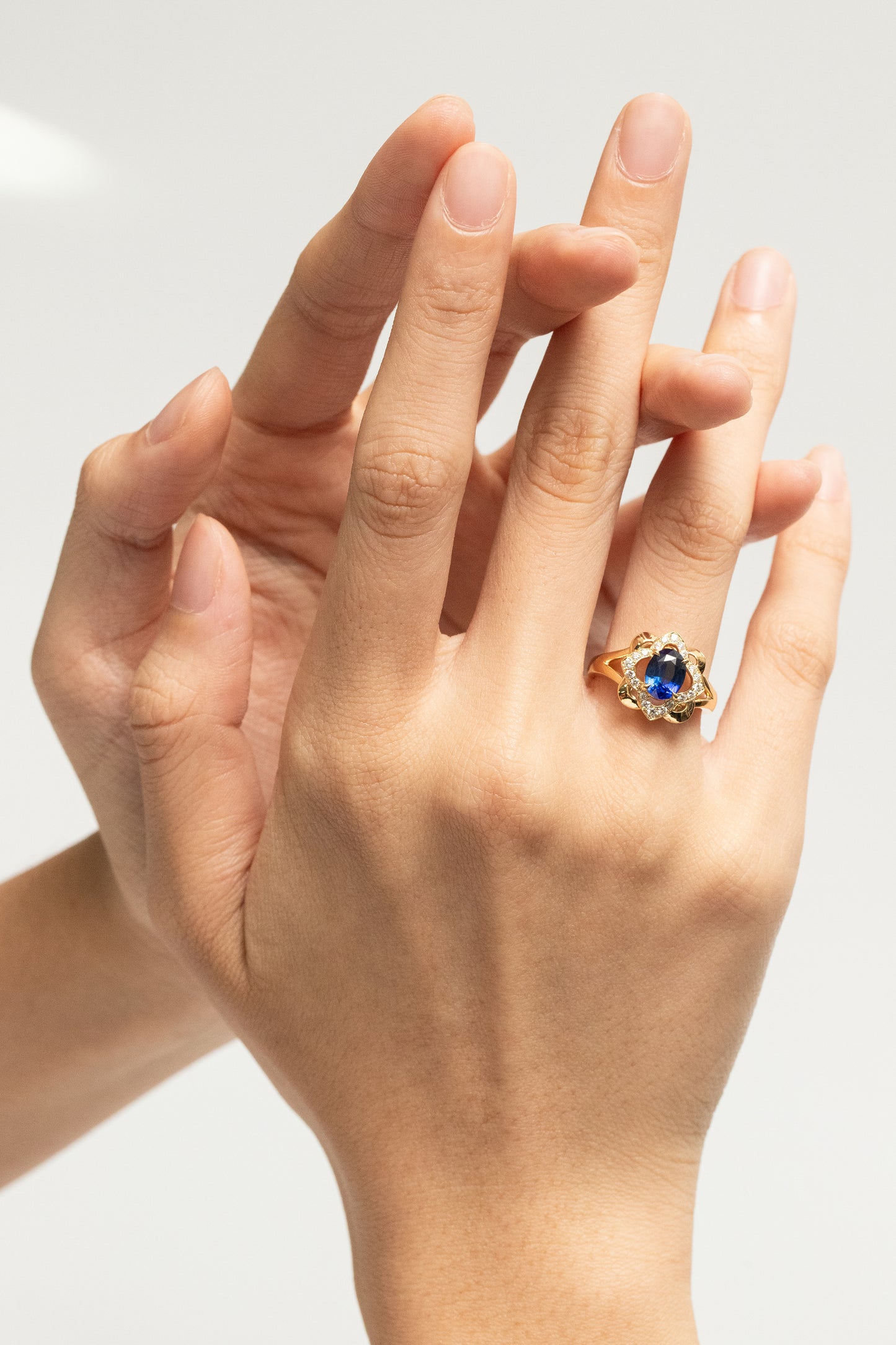 Bague Saphir Bleu
