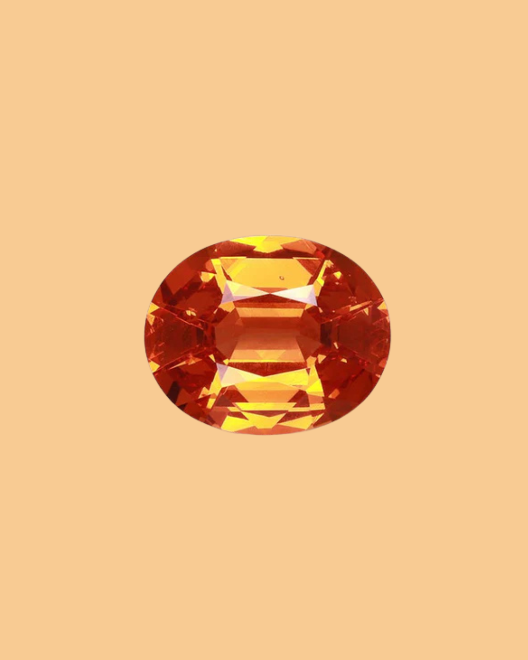 Bague Spessartite
