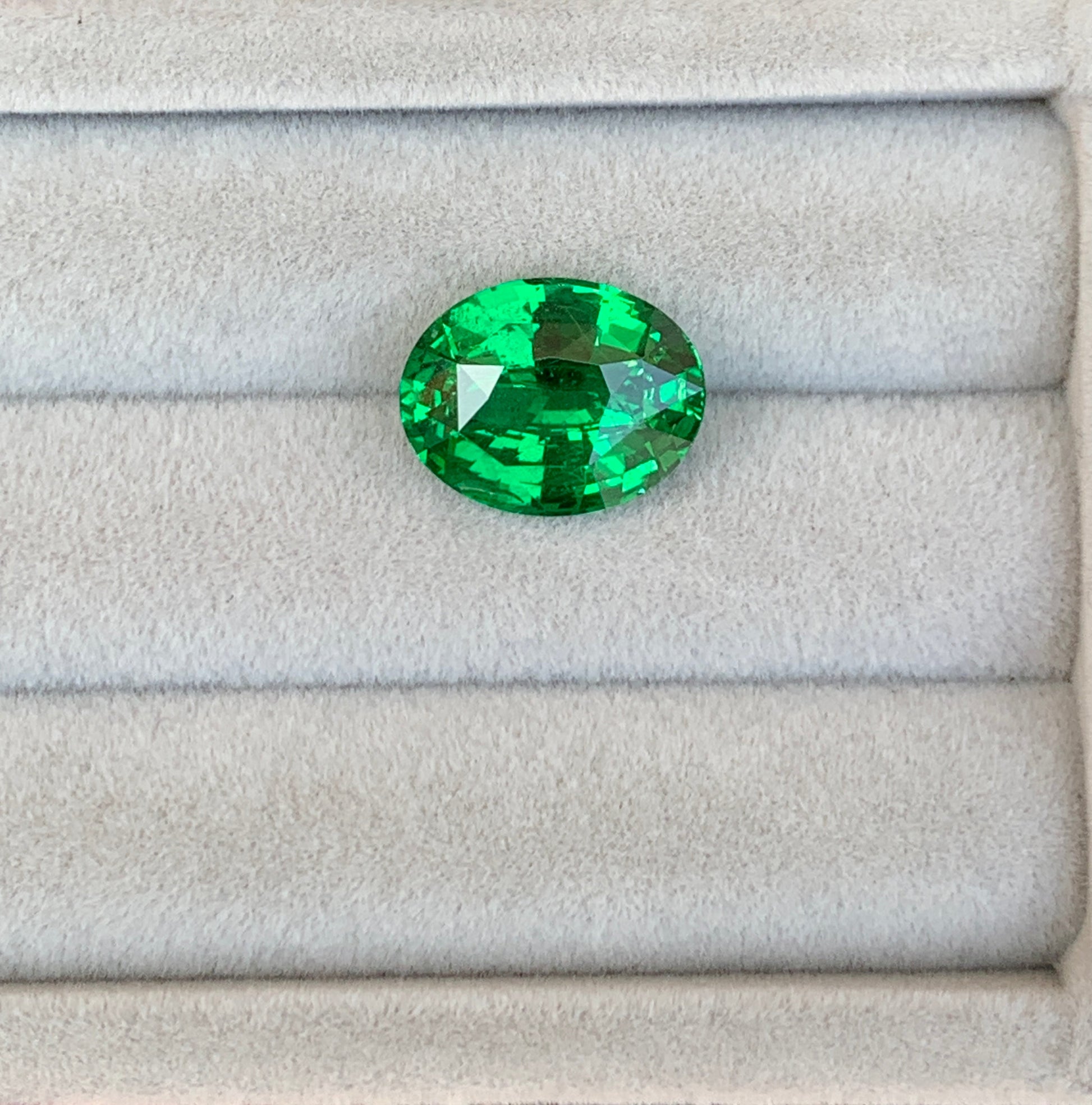 Tsavorite verte • 7,55ct Bonnot Paris