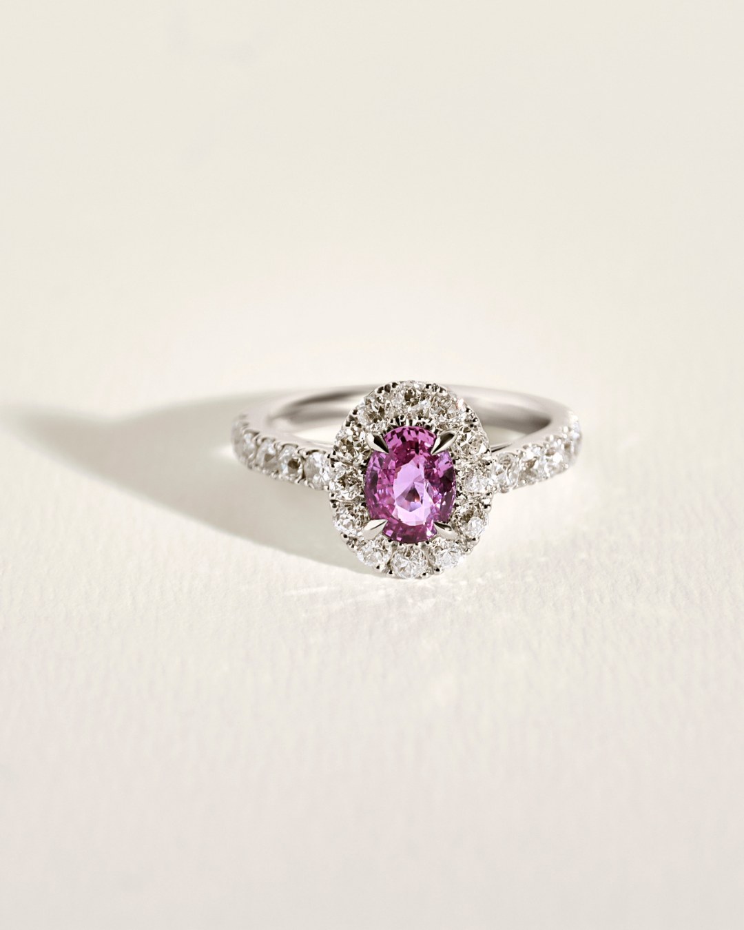Bague Saphir Rose