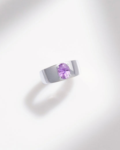Bague Saphir Violet