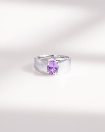 Bague Saphir Violet
