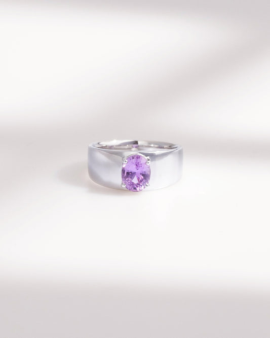 Bague Saphir Rose
