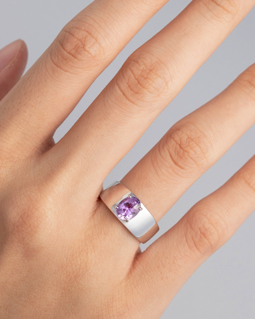 Bague Saphir Rose