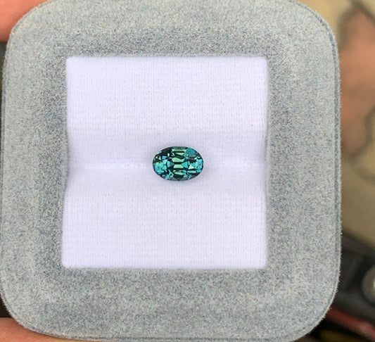 Saphir Teal de Madagascar