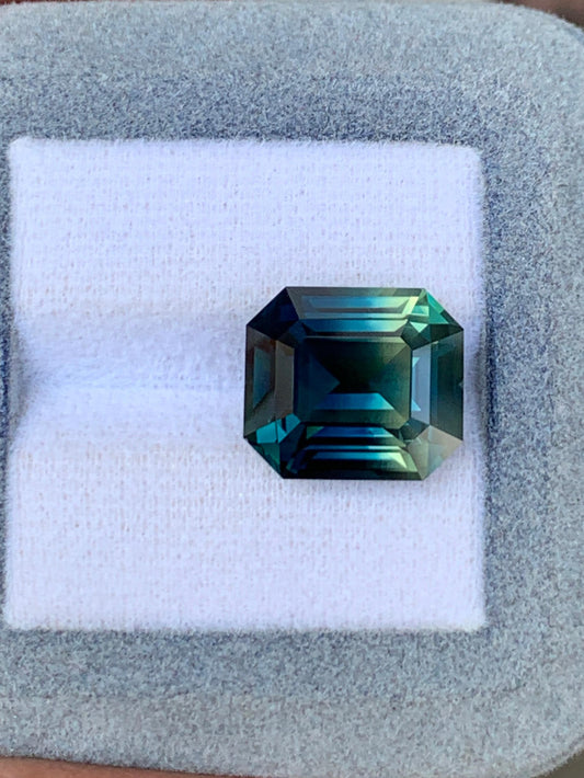 Saphir bicolore de Madagascar