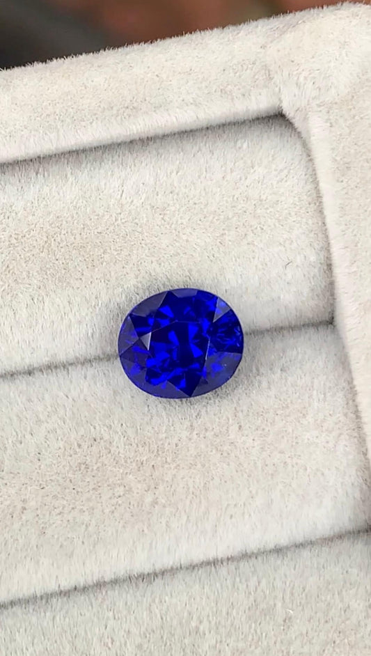 Saphir bleu du Sri Lanka