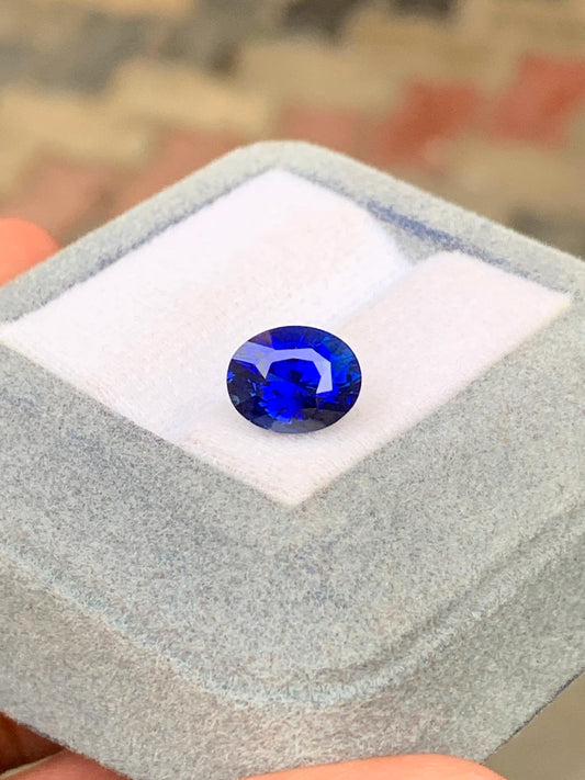 Saphir bleu du Sri Lanka