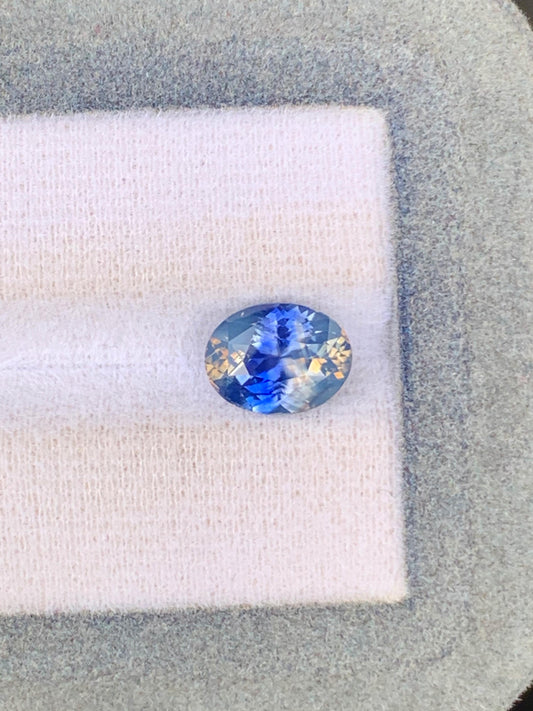 Saphir bicolore de Madagascar