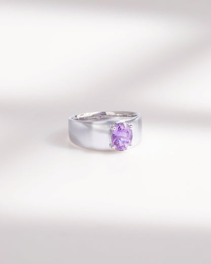 Bague Saphir Violet
