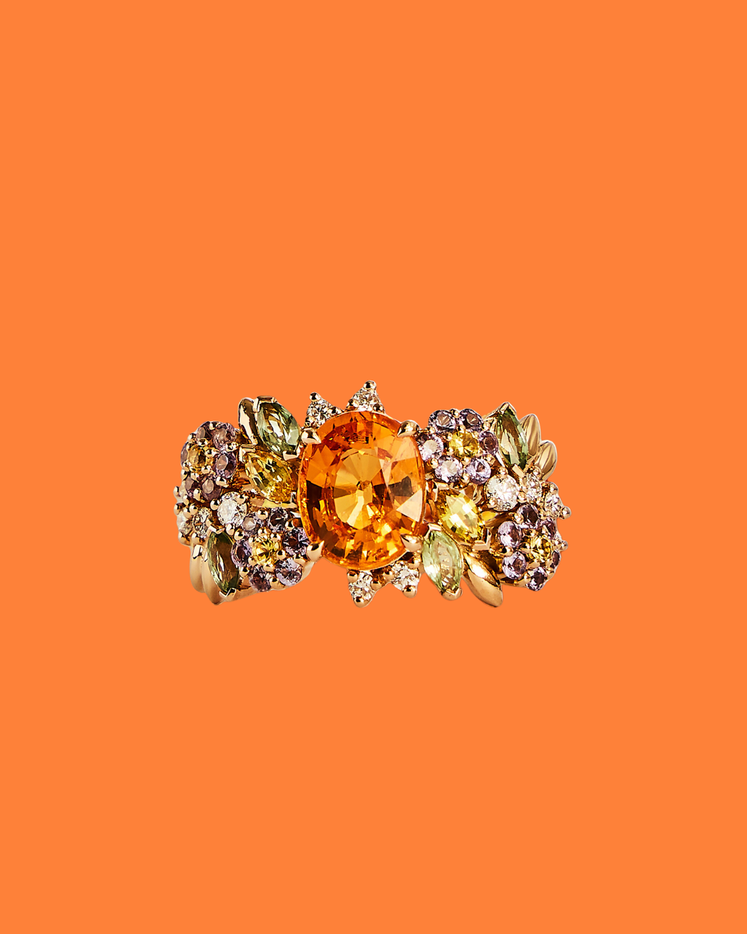 Bague Spessartite