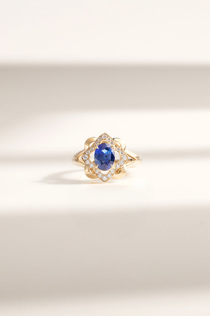 Bague Saphir Bleu