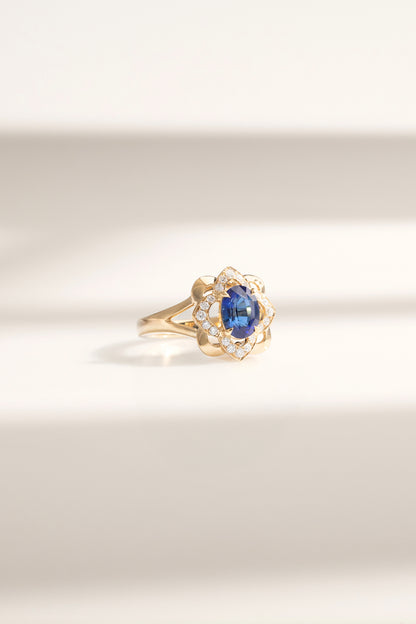 Bague Saphir Bleu