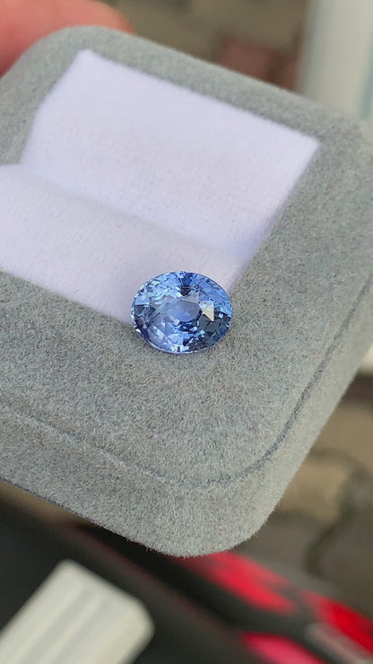 Saphir bleu • 4,02ct