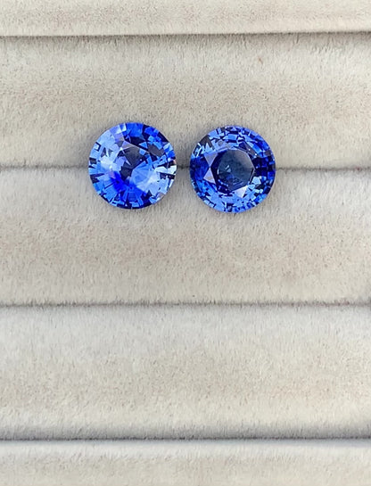 Saphir bleu • 4,90ct