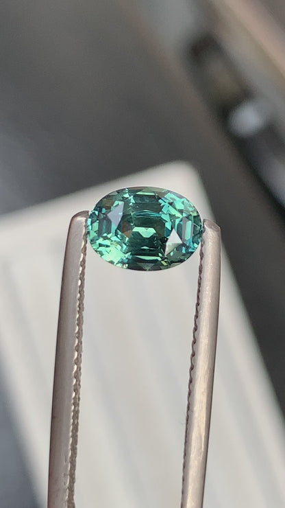Saphir Teal · 1,65ct