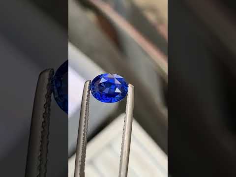 Saphir bleu du Sri Lanka